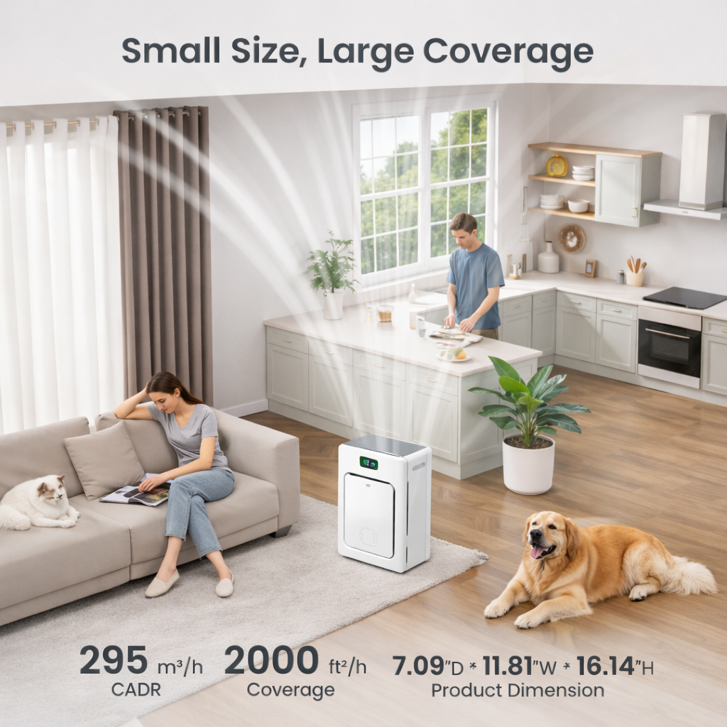 HEAPETS by S1NO™ - Smart Pet Air Purifier & Vacuum