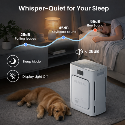HEAPETS by S1NO™ - Smart Pet Air Purifier & Vacuum