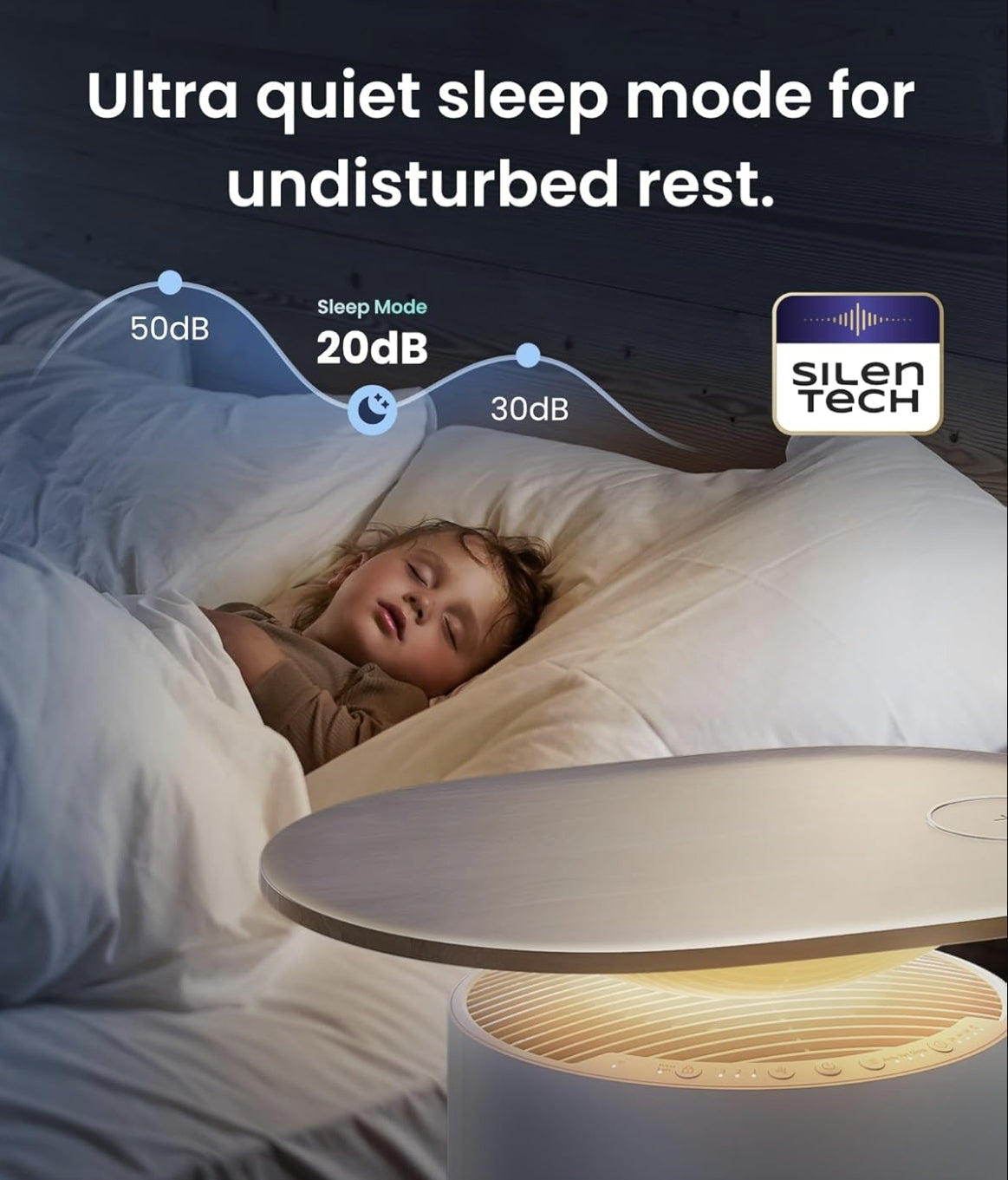 BREATHABLE by S1NO™ - Smart Table & Air Purifier