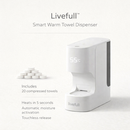 Livefull by S1NO™ - Smart Warm Towel Dispenser
