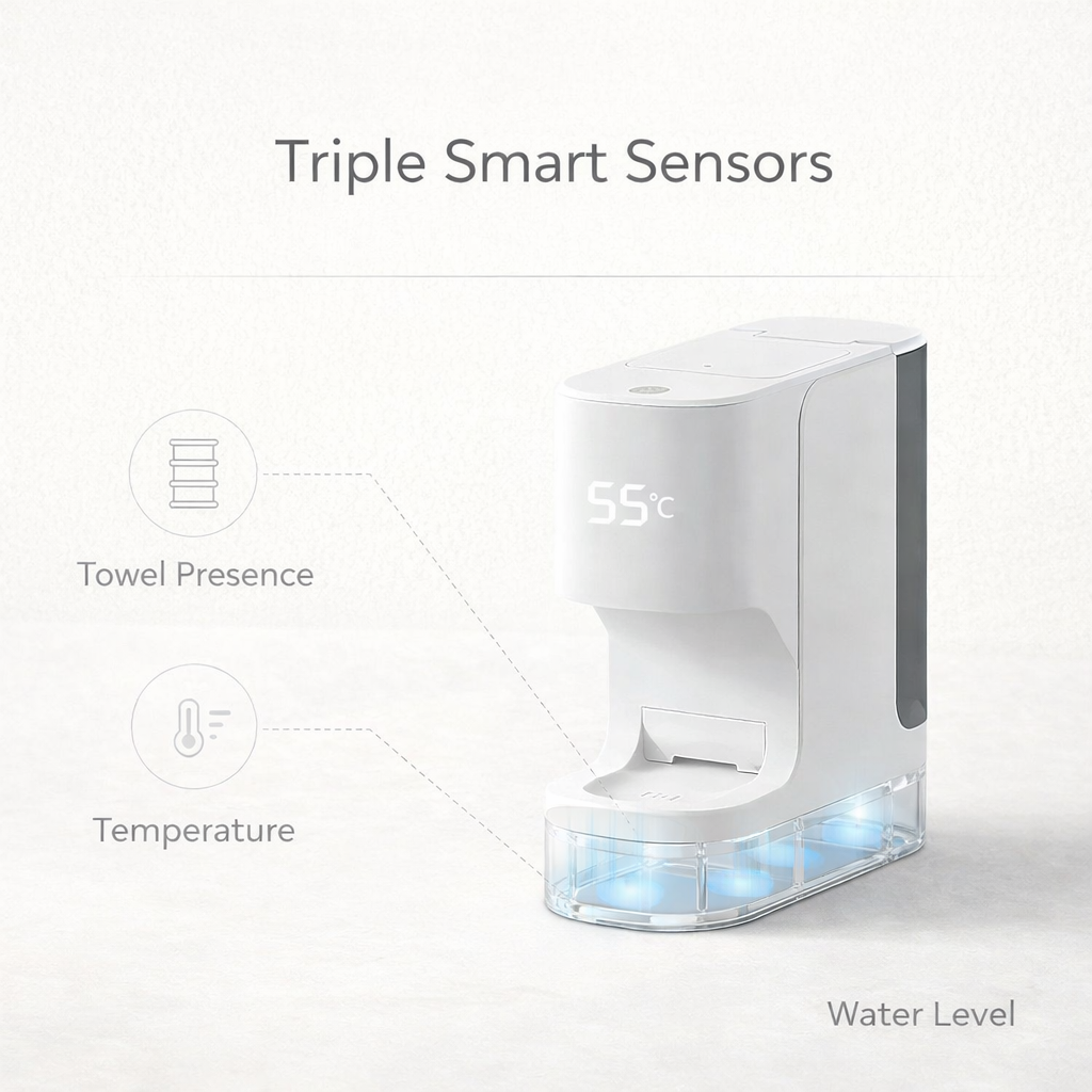 Livefull by S1NO™ - Smart Warm Towel Dispenser