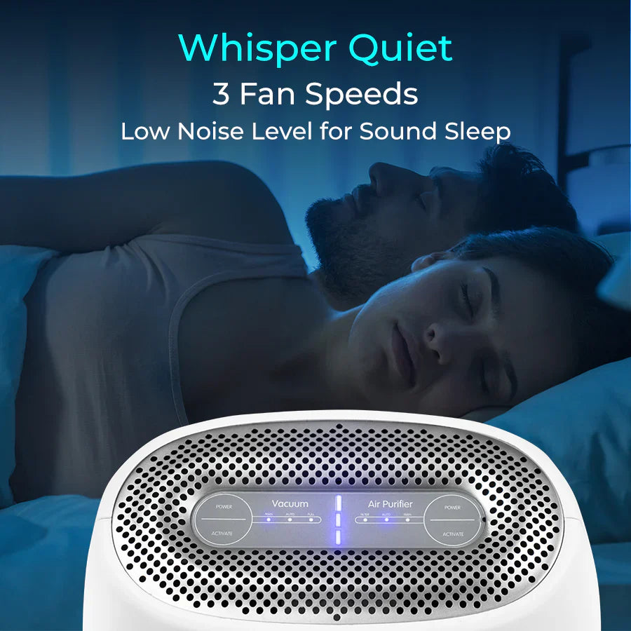 PUREVAC by S1NO™ - Smart 2 in 1 Vacuum & Air Purifier