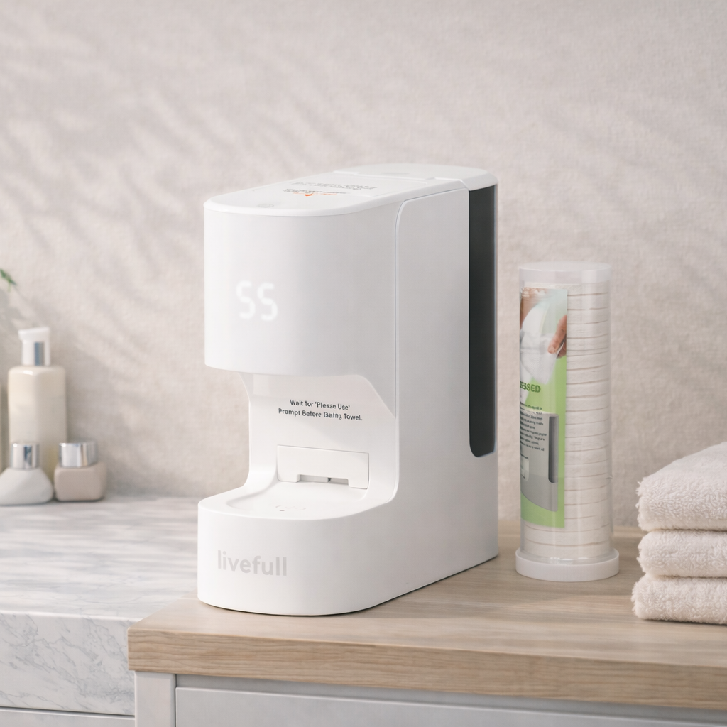 Livefull by S1NO™ - Smart Warm Towel Dispenser