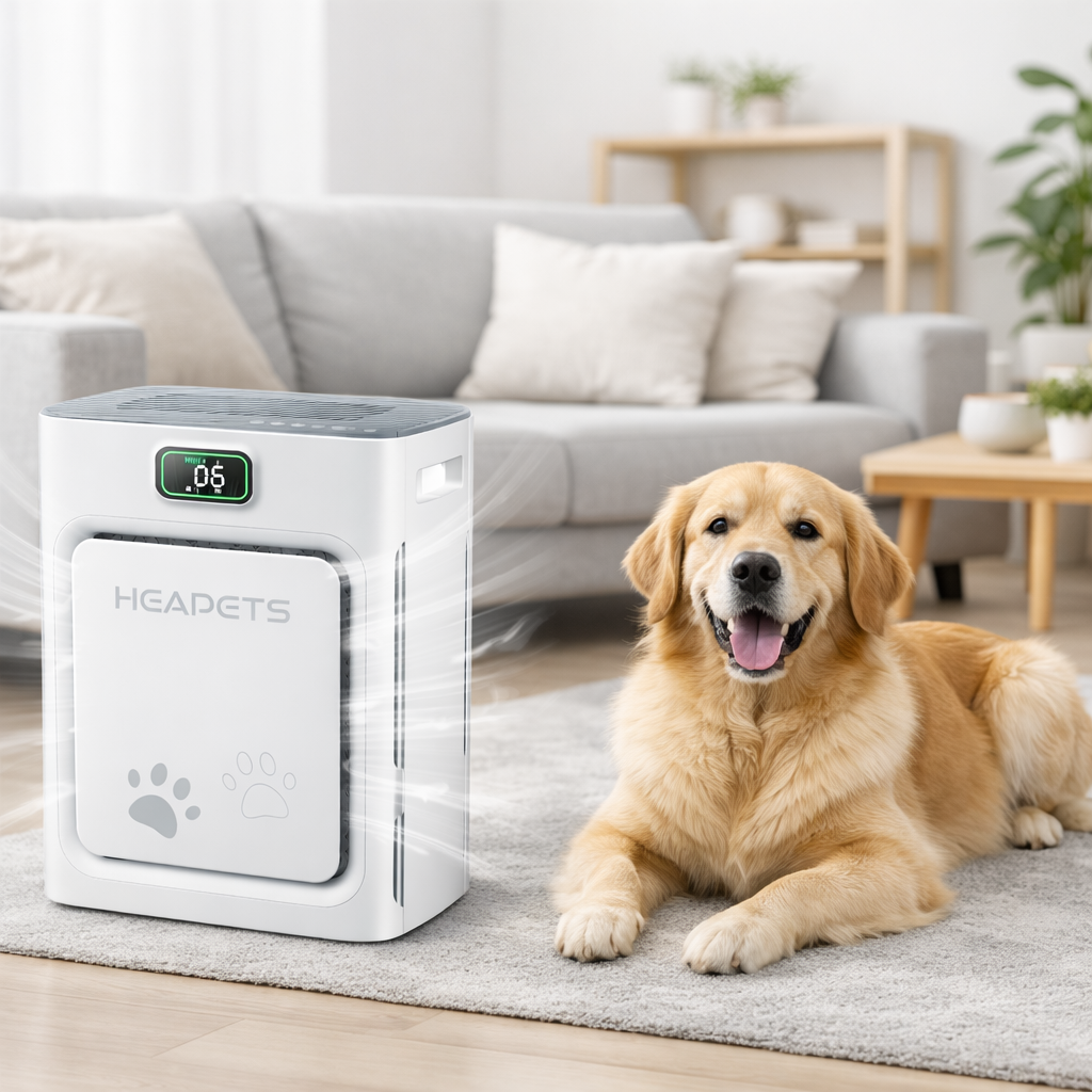 HEAPETS by S1NO™ - Smart Pet Air Purifier & Vacuum