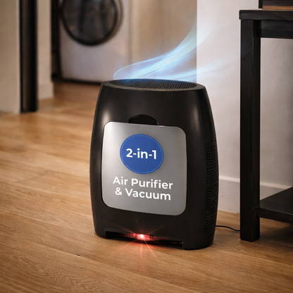 PUREVAC by S1NO™ - Smart 2 in 1 Vacuum & Air Purifier